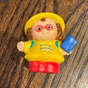 Fisher-Price Little People | student with backpack and book | Toy Figure